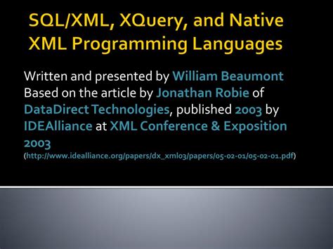 XQuery 的图像结果