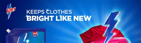 Rin Detergent Liquid Refill 2L Pouch, Designed for Dirt removal in ...