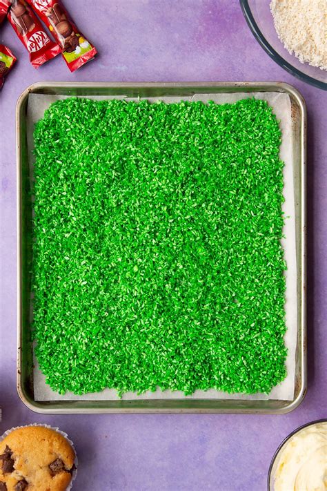 How To Make Edible Grass With Coconut