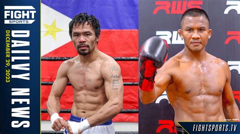 Pacquiao's Next Fight Announced | FIGHT SPORTS