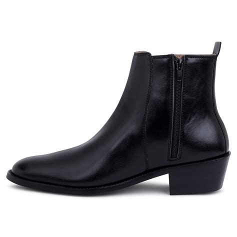 Classic Leather Chelsea Boots ( CUBAN HEEL ) – Lozano