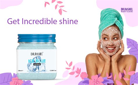 Buy DR.RASHEL Ice Blue Scrub For Face & Body (380 Ml) | All Skin ...
