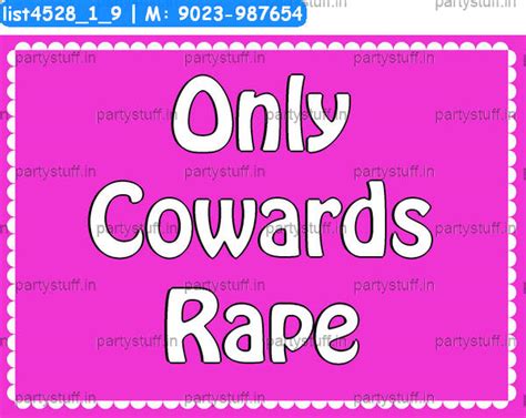 Anti Rape Slogans Props in Social Issues theme