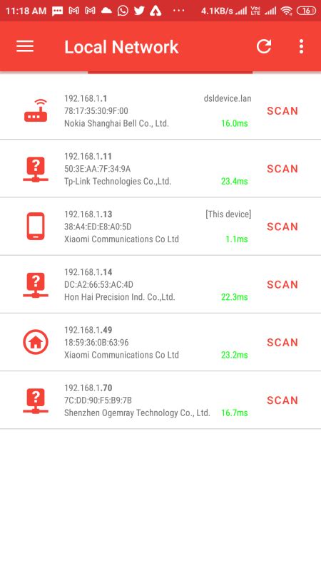 Image result for Android Network Monitor UI