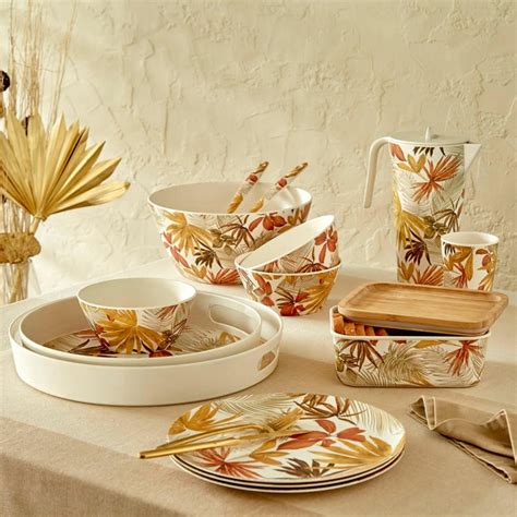 Buy Nature Squad Set of 2 Melamine Printed Serving Trays - 30cm from ...