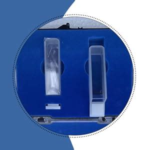 KAMBOJ TRADERS Optiglass Set Of 2 Optical Glass Cuvettes, 10mm ...