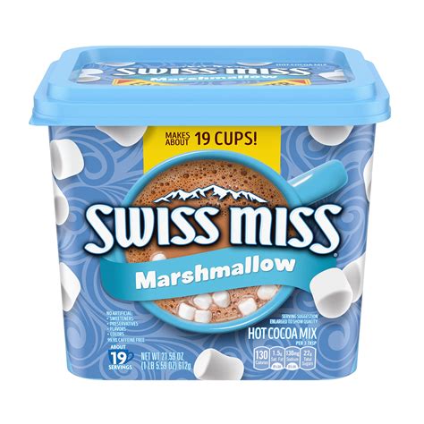 Buy Swiss Miss Hot Cocoa Drink Mix, Milk Chocolate with Marshmallows ...
