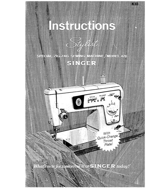 Image result for Singer Pixie Sewing Machine Operating Manuals