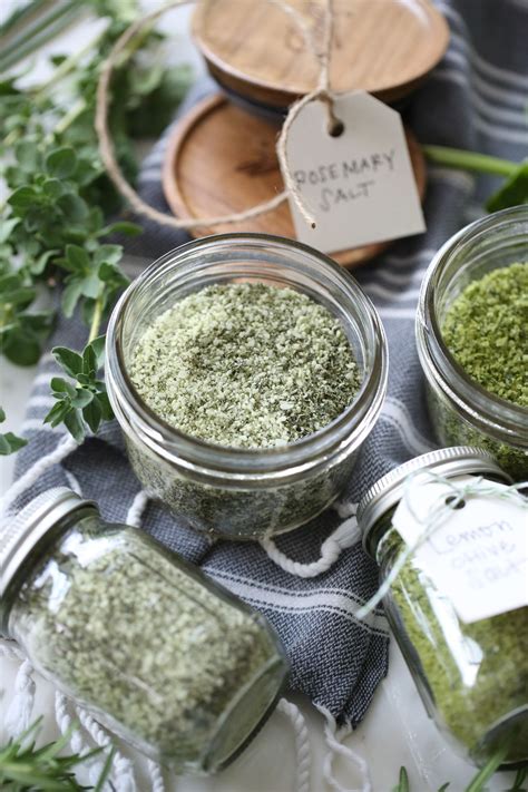 Flavored Salts using Fresh Herbs! | Recipe | Herb salt recipe, Infused ...