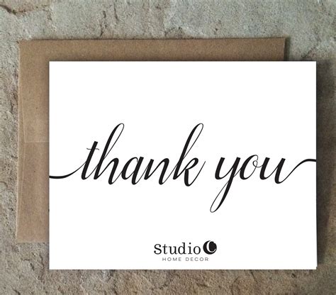 Business Logo Thank You Cards 的图像结果