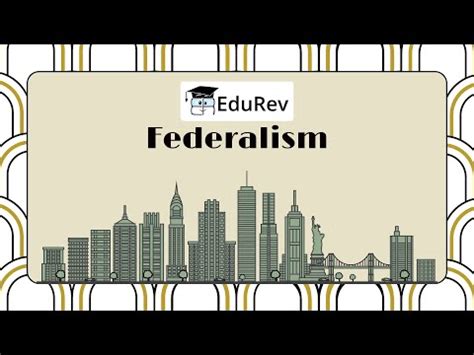 Quick Revision: Federalism Video Lecture - Social Studies (SST) Class 10