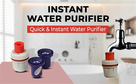 Inditradition Aqua Gold Magnetic Instant Water Purifier with 2 Free ...