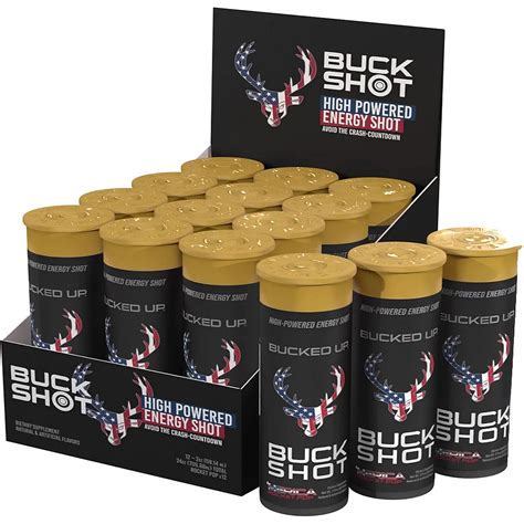 Bucked Up Buck Shot Rocket Pop Energy Drink 2 oz | Academy