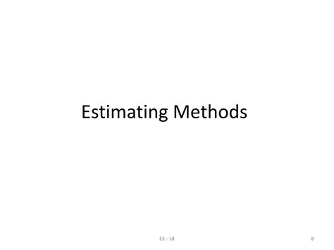 Image result for Estimating Methods