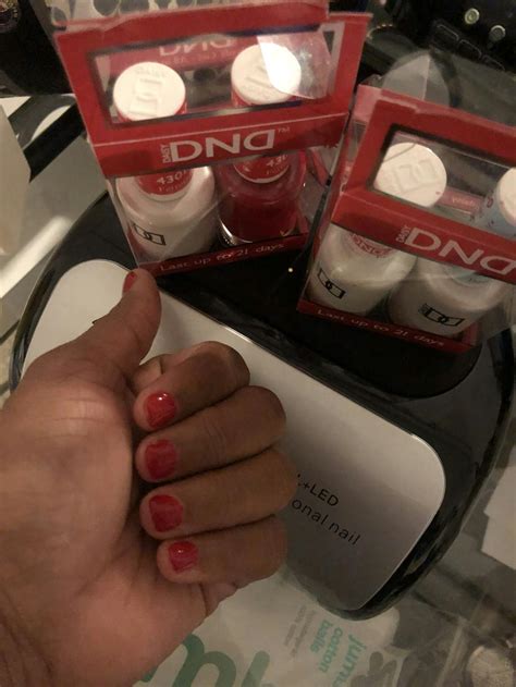 DND - Gel & Lacquer - Ferrari Red - #430 – Sleek Nail
