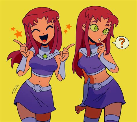 starfire (dc comics and 1 more) drawn by marreeps | Danbooru