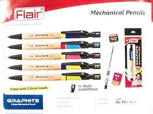 DIKSHA STATIONERY MART Flair Graphite 2.0 mm Mechanical Pencil (10 ...
