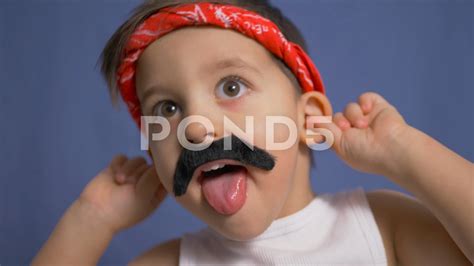 Mexican Baby With Mustache