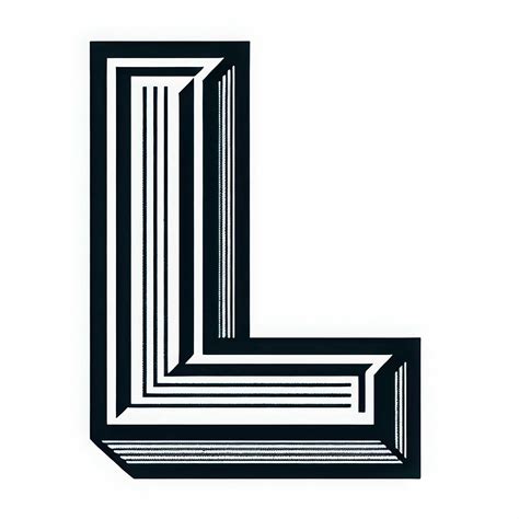 Free Download Coloring Page Capital Letter L
