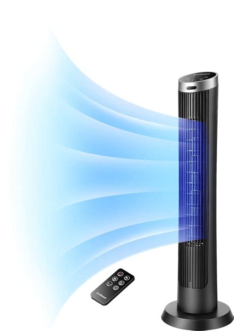 OmniBreeze Digital Electric Tower Fan, with Remote India | Ubuy