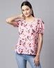 Buy Pink Tops for Women by BLUE TREND Online | Ajio.com