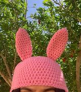 Image result for Crochet Bunny Hat Pattern