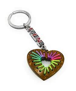 High Choice Letter Friend with Heart Shape Keychain -Friendship Day ...
