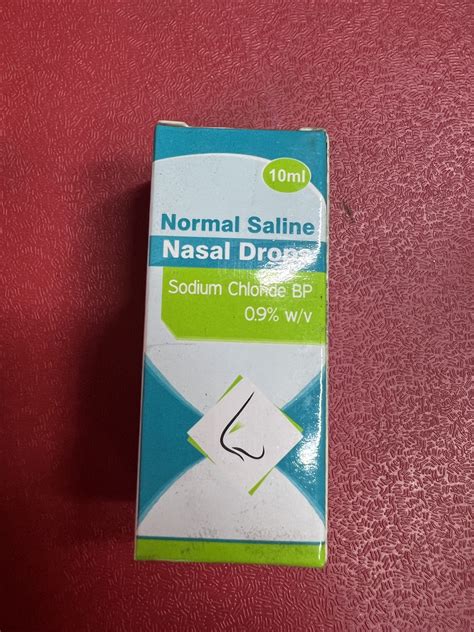 SALINE NASAL DROPS 10ml - Walls