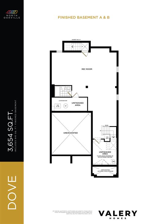 Floor Plans - Dove - North Oakville