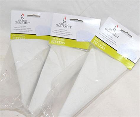 Buy Disposable Oil Funnel Filters-Frying Oil Filter-Cooking Deep Fryer ...