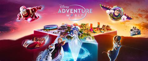 Disney Adventure World new park map released