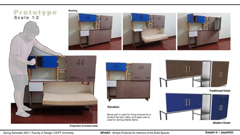 Storage unit for Hostel Students | CEPT - Portfolio