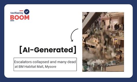 AI-Generated Video Falsely Shared As Escalator Collapse In Mysuru Mall ...