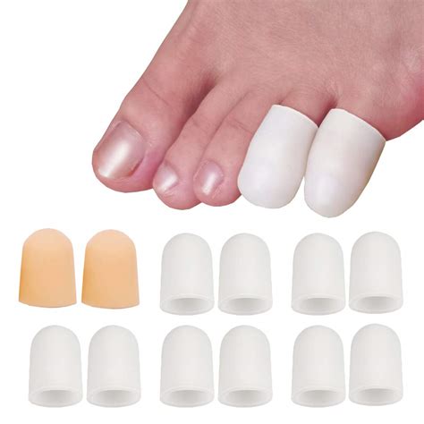 Footsihome Pinky Toe Protector Cuttable Pack Of 16 Little Toe ...