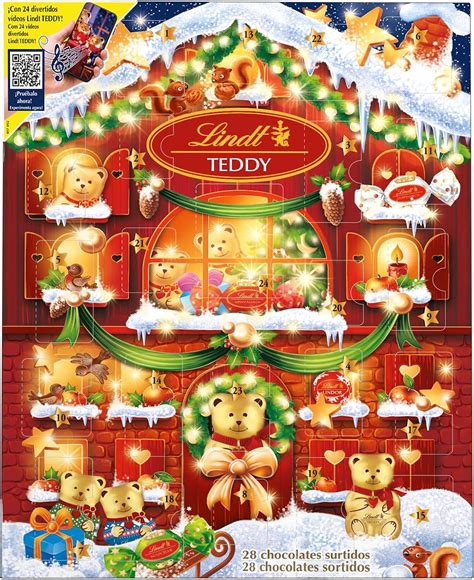 LINDT Teddy Advent Calendar 170G : Amazon.com.au: Grocery