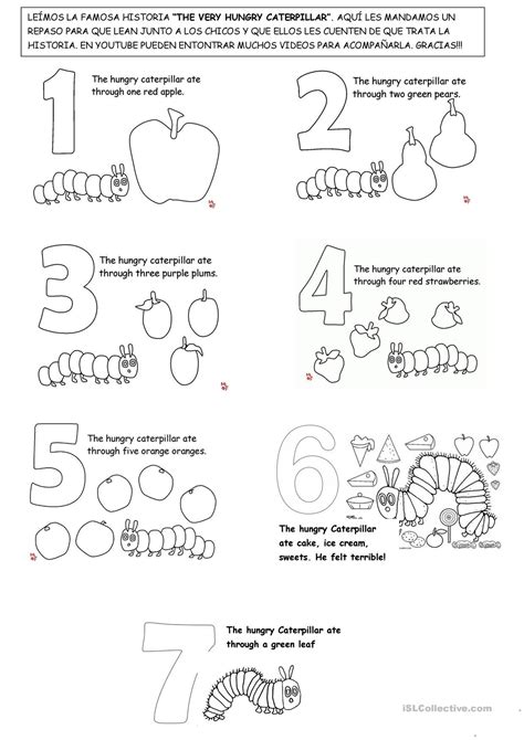 The Very Hungry Caterpillar Book Printable Pdf - Printable Free Templates