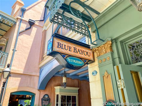 NEWS: Reservations Now Available For Blue Bayou Restaurant in ...