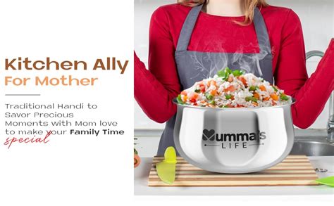 Buy Mumma's LIFE Hot Box Double Wall Stainless Steel Belly Shape ...