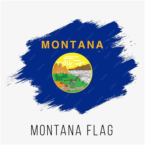 Montanas State Flag