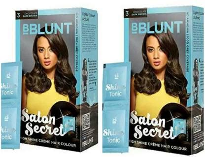 BBlunt Hair Color , Dark Brown - Price in India, Buy BBlunt Hair Color ...