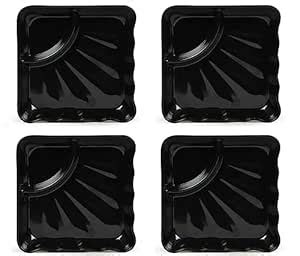 Golden Fish Melamine Square Dip Chip Tray | Starter Serving | Samosha ...