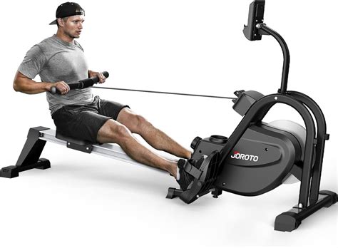 Buy JOROTO Magnetic Rower Rowing Machine with LCD Display 300LB Weight ...