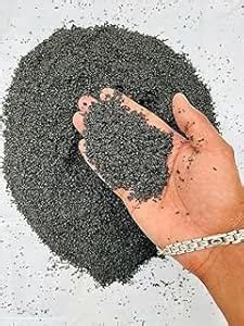 BKD Natural Aquarium Black Sand for Lawn, Garden, Plants, Freshwater ...