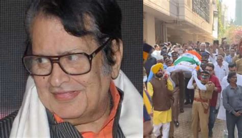 Legendary Actor Manoj Kumar, 'Bharat Kumar' Of Indian Cinema, Cremated ...