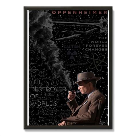 Hollywood Oppenheimer Movie A3 (12x18) Poster For Room Office Home wall ...