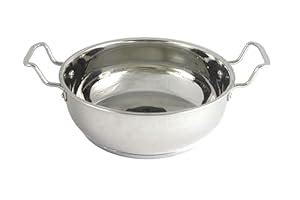 METKING Stainless Steel Induction Base Kadhai - Kadai for Cooking - 22 ...