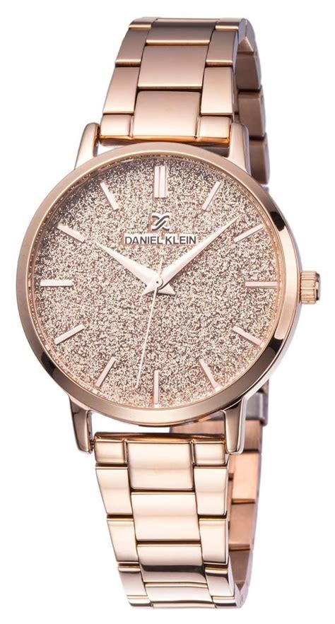 Daniel Klein Metal Analog Rose Gold Dial Women's Watch-Dk11800-4 ...