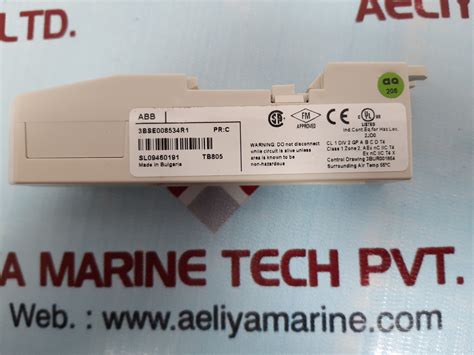 ABB TB805 3BSE008534R1 Cable Adapter Bus Inlet – Aeliya Marine Tech