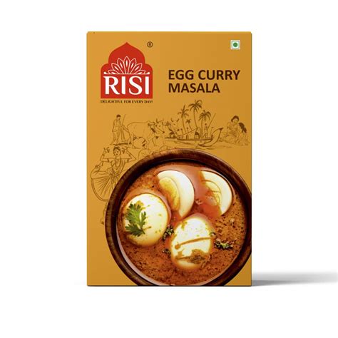 Risi Egg Curry Masala 50 Gm,Carton Box : Amazon.in: Grocery & Gourmet Foods