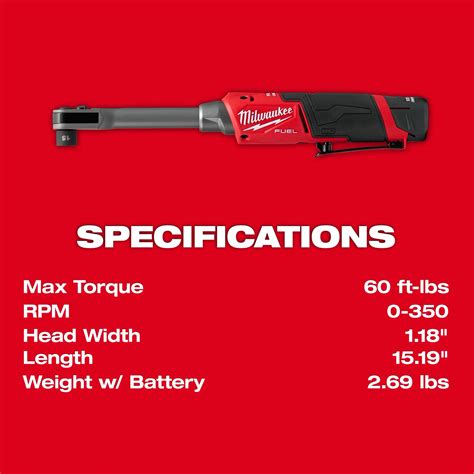 M12 FUEL™ INSIDER™ Extended Reach Box Ratchet Kit | Milwaukee Tool